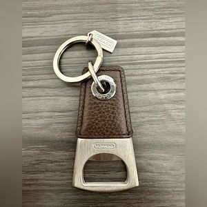 Coach Leather Bottle Opener